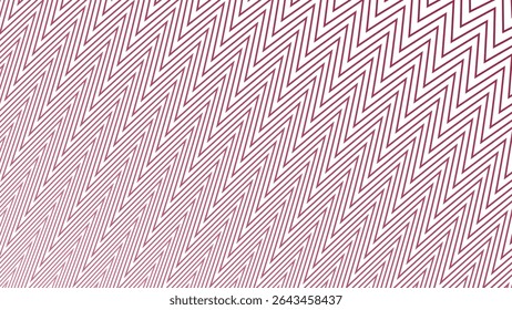 Red Zig Zag Stripes Line Patroon Achtergrond voor Trendy Stof Behang Textiel en Digitaal Ontwerp