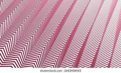 Ziguezague vermelho listras padrão de linha de fundo para tecido moderno papel de parede têxtil e design digital