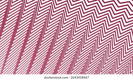 Red Zig Zag Stripes Line Patroon Achtergrond voor Trendy Stof Behang Textiel en Digitaal Ontwerp