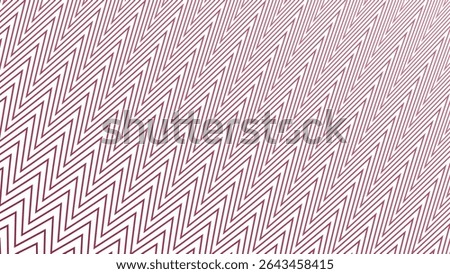 Red Zig Zag Stripes Line Pattern Background for Trendy Fabric Wallpaper Textile and Digital Design