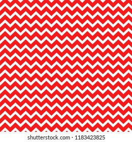 Red zigzag shape pattern vector