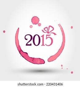 red_wine_new_year_concept, wine concept