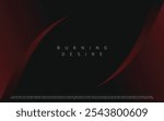 RedBlack background premium abstract with dark luxury elements. Exclusive wallpaper design for poster, brochure, presentation, website, mailers etc.
