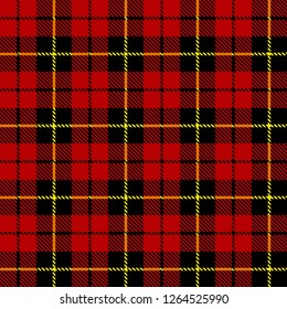 Red,black and yellow tartan plaid Scottish seamless pattern.New year and Christmas concept.Texture from tartan, plaid, tablecloths, clothes, shirts,dresses, paper, bedding, blankets and other textile.