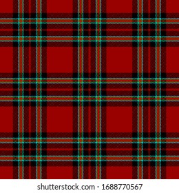 Red,Black,Green and Blue Tartan Plaid Scottish Seamless Pattern. Texture from tartan, plaid, tablecloths, shirts, clothes, dresses, bedding, blankets and other textile.