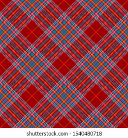 Red,Blue and Orange Tartan Plaid Scottish Seamless Pattern. Texture from tartan, plaid, tablecloths, shirts, clothes, dresses, bedding, blankets and other textile.