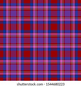 Red,Blue and Purple Tartan Plaid Scottish Seamless Pattern. Texture from tartan, plaid, tablecloths, shirts, clothes, dresses, bedding, blankets and other textile.