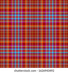 Red,Blue,Purple and Orange Tartan Plaid Scottish Seamless Pattern. Texture from tartan, plaid, tablecloths, shirts, clothes, dresses, bedding, blankets and other textile.