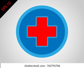 Red-Cross Medical, Vector design