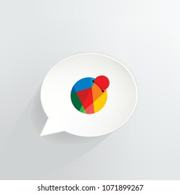 Reddcoin Cryptocurrency Coin Speech Bubble