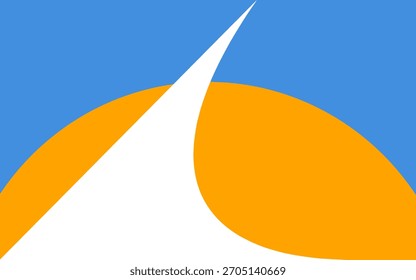 Redding city flag, Shasta County, California state, United States of America, USA town sign. Redding city emblem banner. Sticker Redding city.