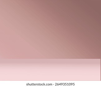 fundo de gradiente marrom avermelhado. Exibir imagem de plano de fundo do estúdio do gradiente da cor do produto background