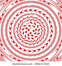 Reddish Circular Concentric Abstrsct Design Pattern. Can be used  for cushion, fabric, curtain, carpet, wallpaper, gift wrap, tiles, laminates, bags, table cloth, phone case, background, cards, cover.