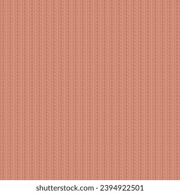 Reddish fabric with a discreet pattern consisting of stripes and some seams. Cloth for upholstery, curtains, covers and others. Abstract vector.