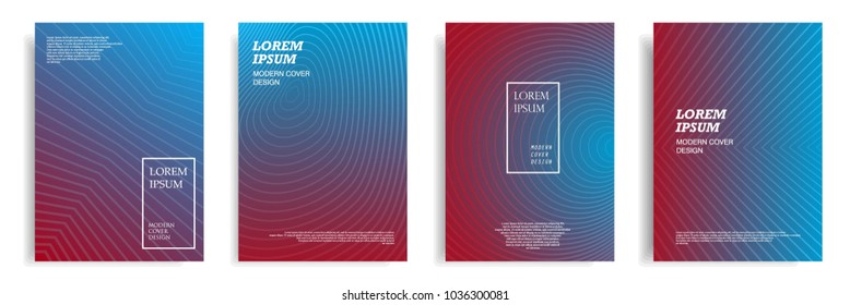 reddish modern cover design with dynamic colorful halftone gradient.