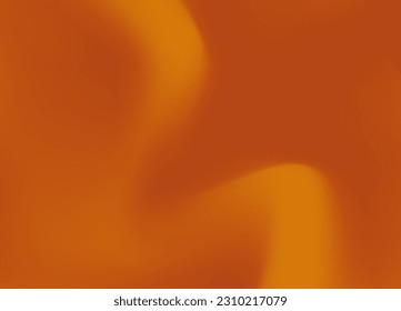 Fondo abstracto de naranja rojizo. Flujos suaves de gradación anaranjada. Ilustración vectorial. EPS 10