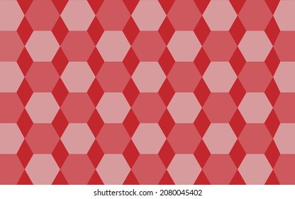 A Reddish Polygon Christmas Vibes Background 