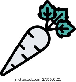 Reddish Vector Icon Design Illustration