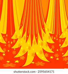 Reddish-Golden Leaves Themed Design Pattern. Can be used for fabric, greeting cards, cover, curtain, background,  wallpaper, wall decoration,  phone case, tiles, laminates, interiors etc.