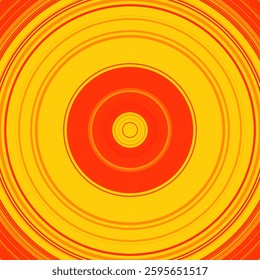 Reddish-Yellow Circular Concentric Design Pattern. Can be used as a pattern for fabric, bag, album cover, tile, laminate, wallpaper, interior, furniture, phone case, background, photoframe etc.