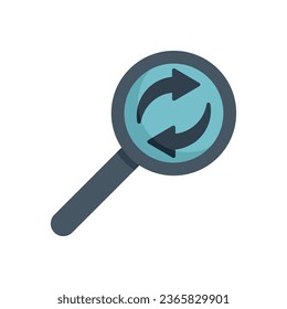 Redesign icon flat vector. Web ui. Creative studio isolated