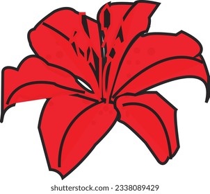 RedFlower is art natural vector