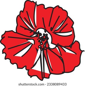 RedFlower es un vector natural del arte