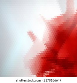 
Red-gray background. Geometric illustration. Vector template. Design element.