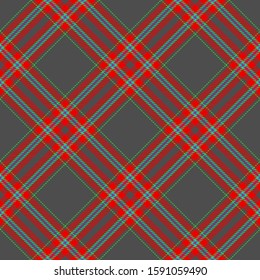 Red,Gray and Blue Tartan Plaid Scottish Seamless Pattern. Texture from tartan, plaid, tablecloths, shirts, clothes, dresses, bedding, blankets and other textile.