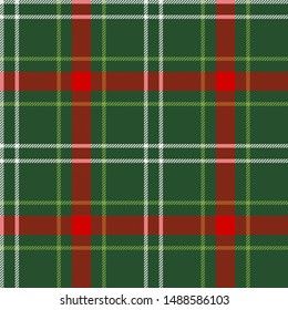 Red,green and white tartan plaid Scottish seamless pattern.Christmas and New year concept.Texture from tartan,plaid, tablecloths,clothes,shirts,dresses,paper, bedding, blankets.