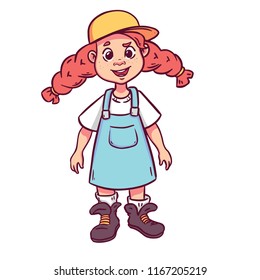 Redhead funny girl