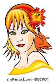 redheaded girl