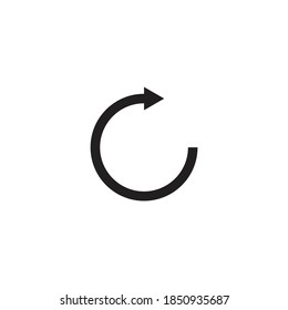 Redirigir el diseño de iconos aislado en fondo blanco