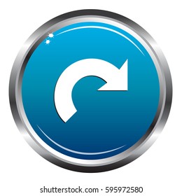 Redo Blue Icon