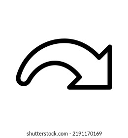Illustration des Vektorsymbol-Designs von Redo