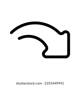 Redo Icon Vector Symbol Design Illustration