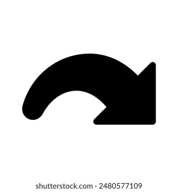 Redo Icon Vector Symbol Design Illustration