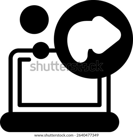 Redo Semi Solid Icon Design