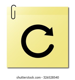  redo symbol  - vector icon