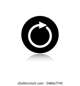 redo - vector icon