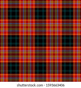 Red,Orange,Green,Black,Blue and Yellow Tartan Plaid Scottish Seamless Pattern. Texture from tartan, plaid, tablecloths, shirts, clothes, dresses, bedding, blankets and other textile.