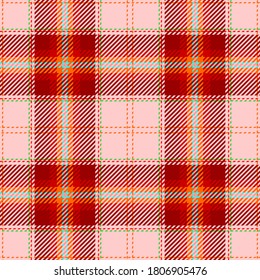 Red,Orange,Pink and Blue Tartan Plaid Scottish Seamless Pattern. Texture from tartan, plaid, tablecloths, shirts, clothes, dresses, bedding, blankets and other textile.