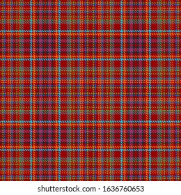 Red,Orange,Purple,Blue,Green and Gray Tartan Plaid Scottish Seamless Pattern. Texture from tartan, plaid, tablecloths, shirts, clothes, dresses, bedding, blankets and other textile.