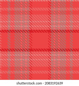 Red,pink and green plaid pattern seamless repeat