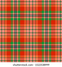 Red,Pink,Green and Blue Tartan Plaid Scottish Seamless Pattern. Texture from tartan, plaid, tablecloths, shirts, clothes, dresses, bedding, blankets and other textile.