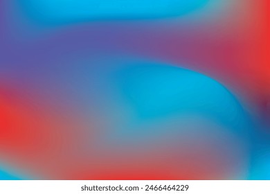 Diseño de fondo de degradado de combinación de colores rojo, azul cielo y azul.Tipo de efecto dinámico de color rojo, azul cielo y azul de diseño de fondo de degradado.