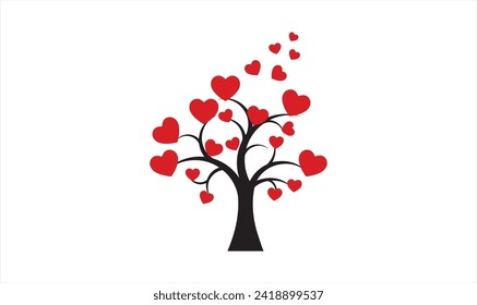 Corazón RedTree, árbol, amor, creativo