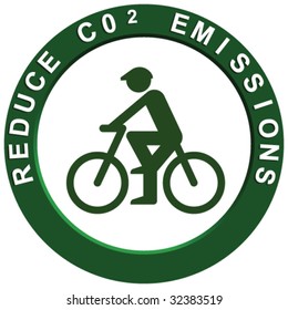 Reduce Carbon Emissions Pushbike