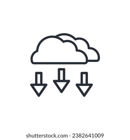 reduce co2 icon. vector.Editable stroke.linear style sign for use web design,logo.Symbol illustration
