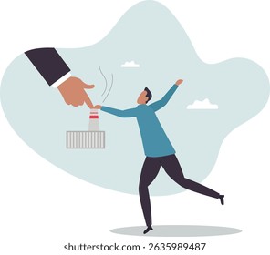 Reduce factory pollution to help stop climate change or global warming, ecology to decrease carbon dioxide and sustainability .character for design.